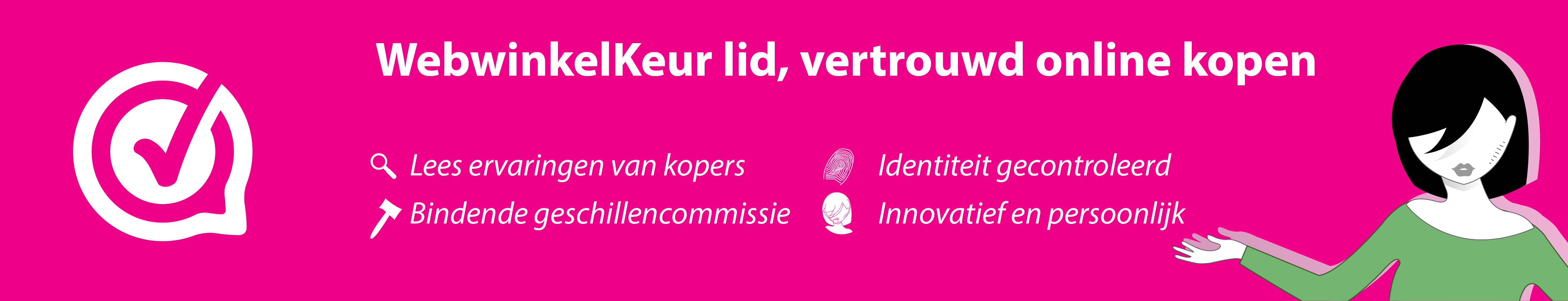 WebwinkelKeur lid, vertrouwd online kopen