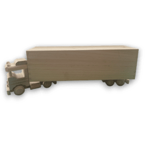 Vrachtwagen luxe wijnkist Inclusief Gravering (pensioen,verjaardag......)