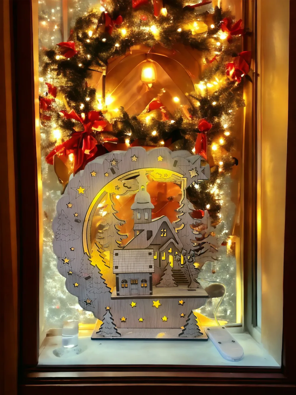 Kerst ornament Kerstdorp