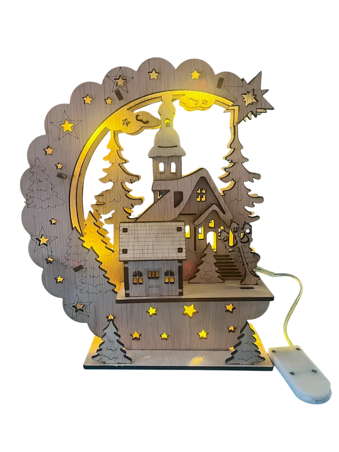 Kerst ornament Kerstdorp - Afbeelding 3