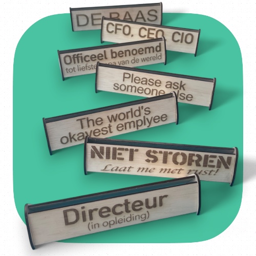 Voor kantoor