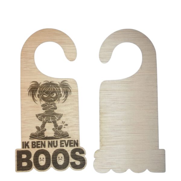 Deurhanger: Ik ben nu even boos