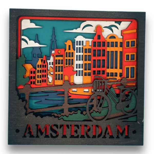 3d Schilderij Amsterdam