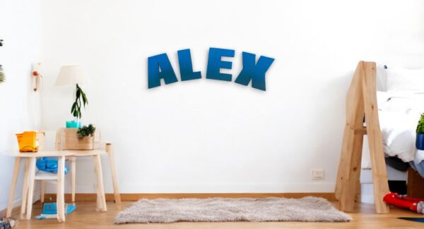 Kinderkamer muurletters