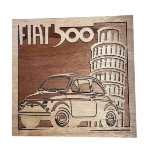 Fiat 500 in Pisa
