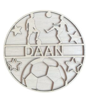 Naambord voetbal