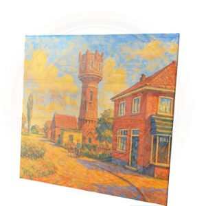 Schilderij, Hefbrug, Boskoop