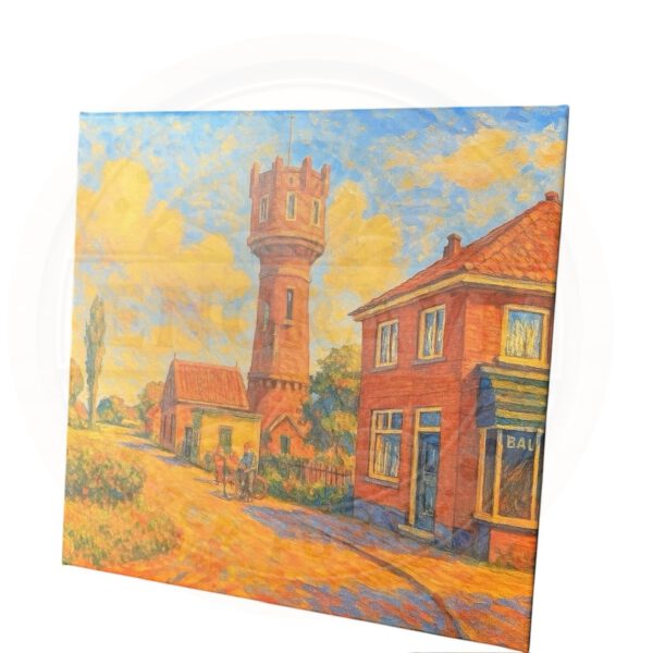 Schilderij, Hefbrug, Boskoop