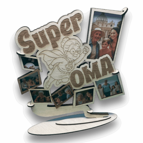 Super Oma / Super Opa fotolijst (Jubileum/Verjaardag/Vaderdag/Moederdag/.....) - Afbeelding 2