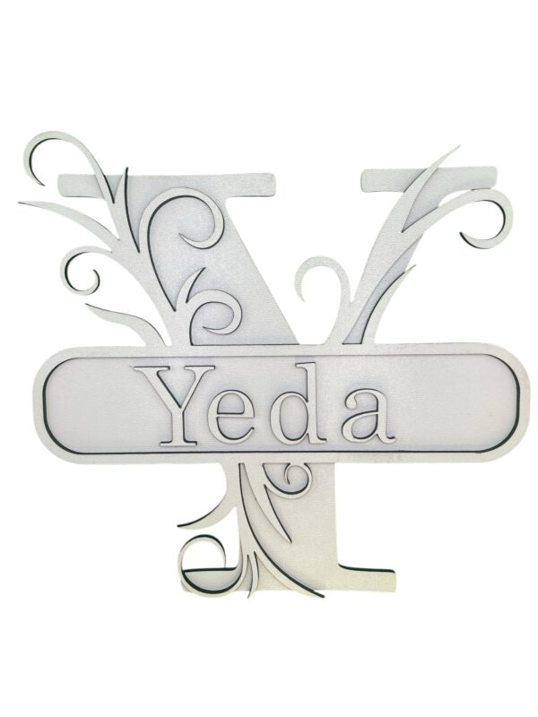 Decoratieve Letter met naam - Afbeelding 2