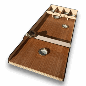 Sjoelbak, Sjoelen, Bier