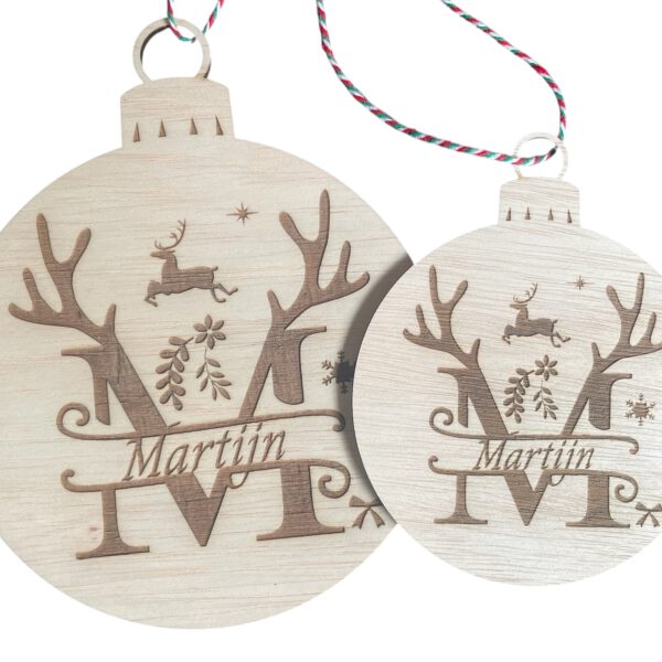 Kerstbal met naam