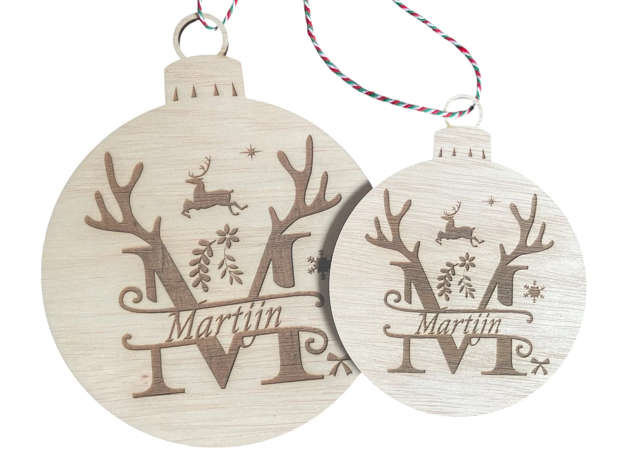 Kerstbal met naam