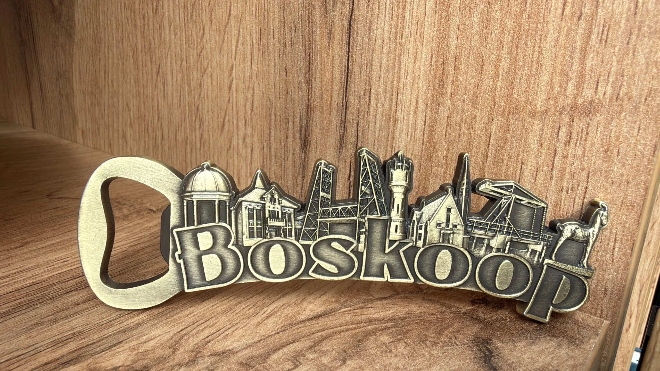 Boskoop skyline flessenopener met magneet - Afbeelding 5