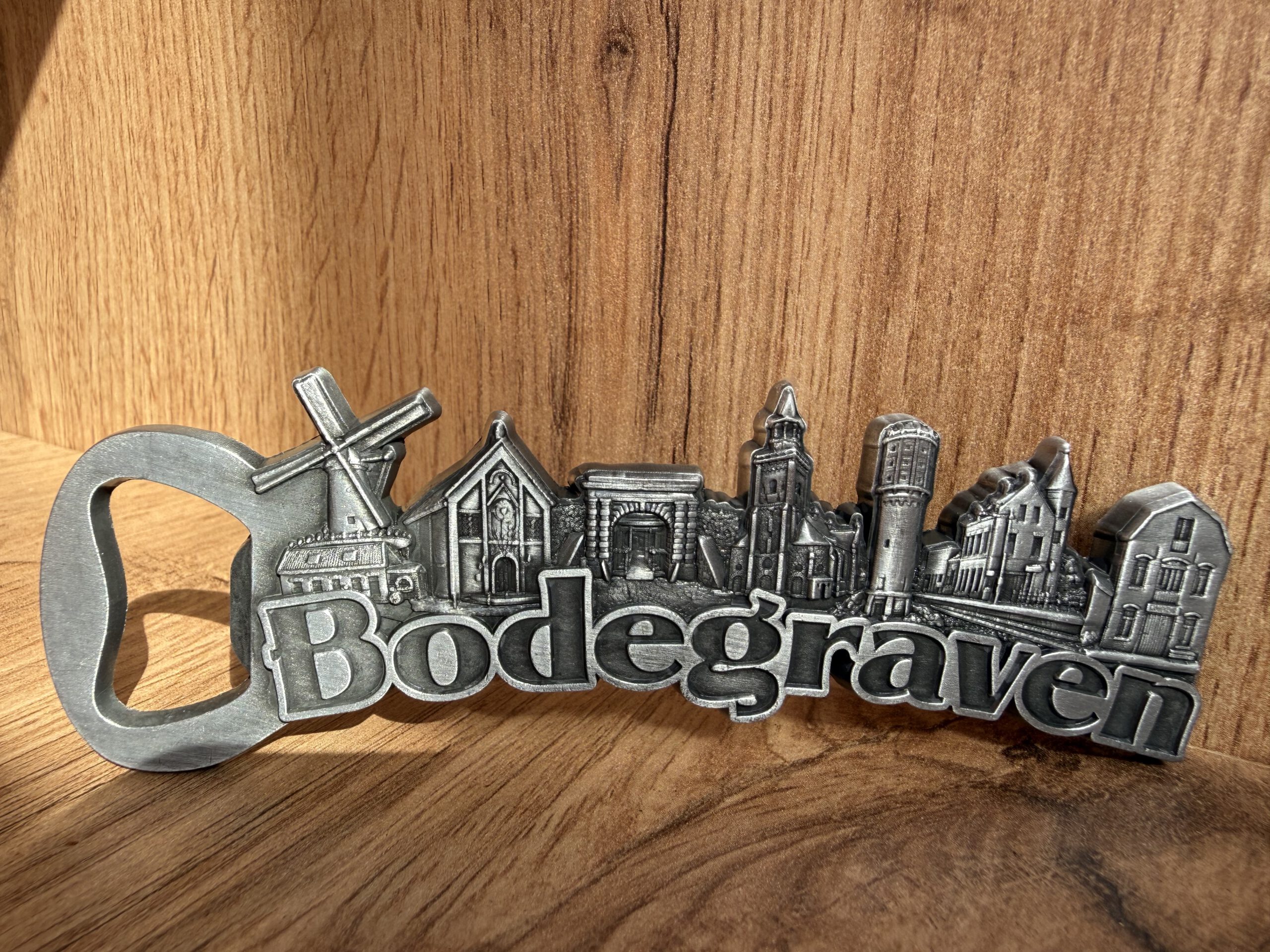 Bodegraven Skyline Flessenopener met magneet - Afbeelding 2
